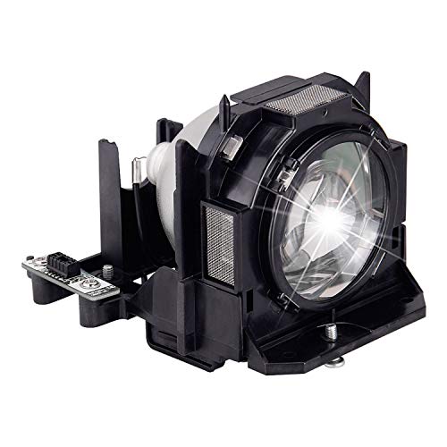 Woprolight ET-LAD60 ET-LAD60w Replacment Lamp with Housing for Panasonic PT-D5000 D6000 D6710 DW6300 DZ6700 EL DZ6700L U DZ6710 EL UL DW530E U DX500E U DZ570E U DZ770EK ES DZ770ELK ELS LK DX810LS - Image 2