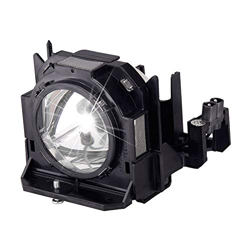 Woprolight ET-LAD60 ET-LAD60w Replacment Lamp with Housing for Panasonic PT-D5000 D6000 D6710 DW6300 DZ6700 EL DZ6700L U DZ6710 EL UL DW530E U DX500E U DZ570E U DZ770EK ES DZ770ELK ELS LK DX810LS - Image 1