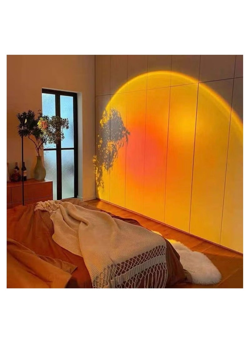 TYZOON Smart Sunset Lamp – 360° Rotating Sunset Projector with APP & Remote Control, Multicolor LED Sunset Lights, Upgraded Sunlight Lamp  - Image 5