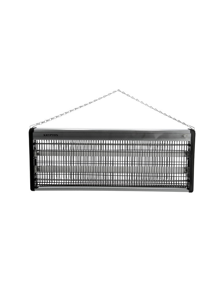 KRYPTON Krypton Fly and Insect Killer - Powerful Fly Zapper 2x20W UV Light | Professional Electric Bug Zapper, Insect Killer, Fly Killer, Wasp Killer - Insect Killing Mesh Grid, with Detachable Hang  - Image 2