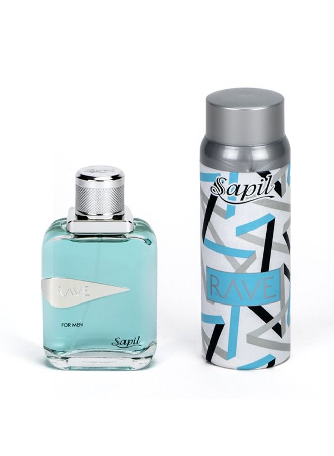 سابل رايف للرجال 100مل- عطر بخاخ/ 150مل- مزيل عرق/ مجموعة هدايا - Image 3