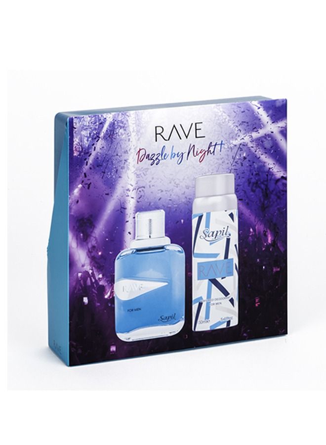 سابل رايف للرجال 100مل- عطر بخاخ/ 150مل- مزيل عرق/ مجموعة هدايا - Image 2