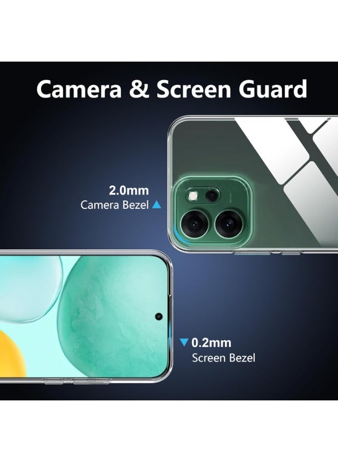 Cover for OPPO Reno 14 /4G/5G, Slim Soft TPU Case, Premium Liquid Silicone Protective Case for OPPO Reno 14 F/ 4G/5G - Transparent. - Image 3