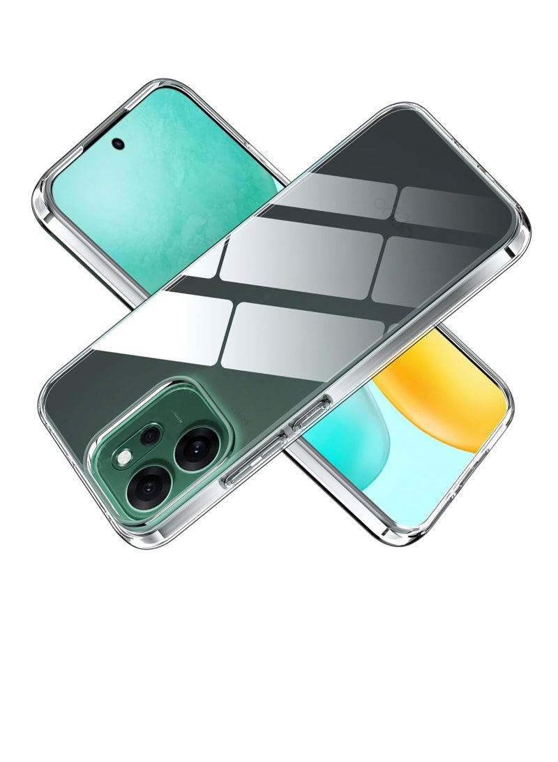 Cover for OPPO Reno 14 /4G/5G, Slim Soft TPU Case, Premium Liquid Silicone Protective Case for OPPO Reno 14 F/ 4G/5G - Transparent. - Image 1