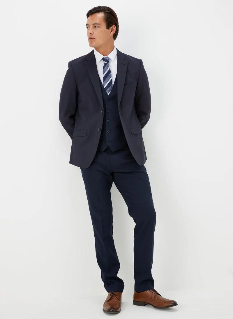 Matalan Taylor & Wright Panama Navy Slim Fit Suit Jacket