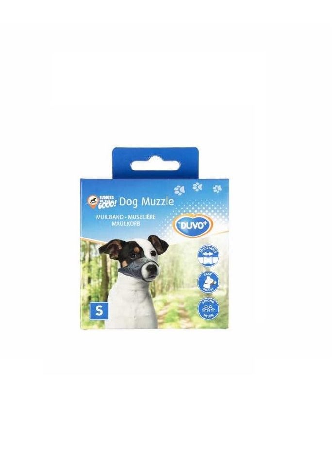 Duvo + - Strong And Comfortable Adjustable Size Dog Muzzle Nylon For Dogs Jaw - Image 1
