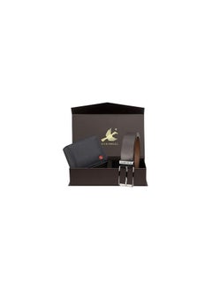 HORNBULL HORNBULL Combo Gift Set for Mens | Black Wallet and Belt Mens Combo | Valentine's Day Gift for Men 6996  - Image 1
