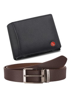 HORNBULL HORNBULL Combo Gift Set for Mens | Black Wallet and Belt Mens Combo | Valentine's Day Gift for Men 6996  - Image 3