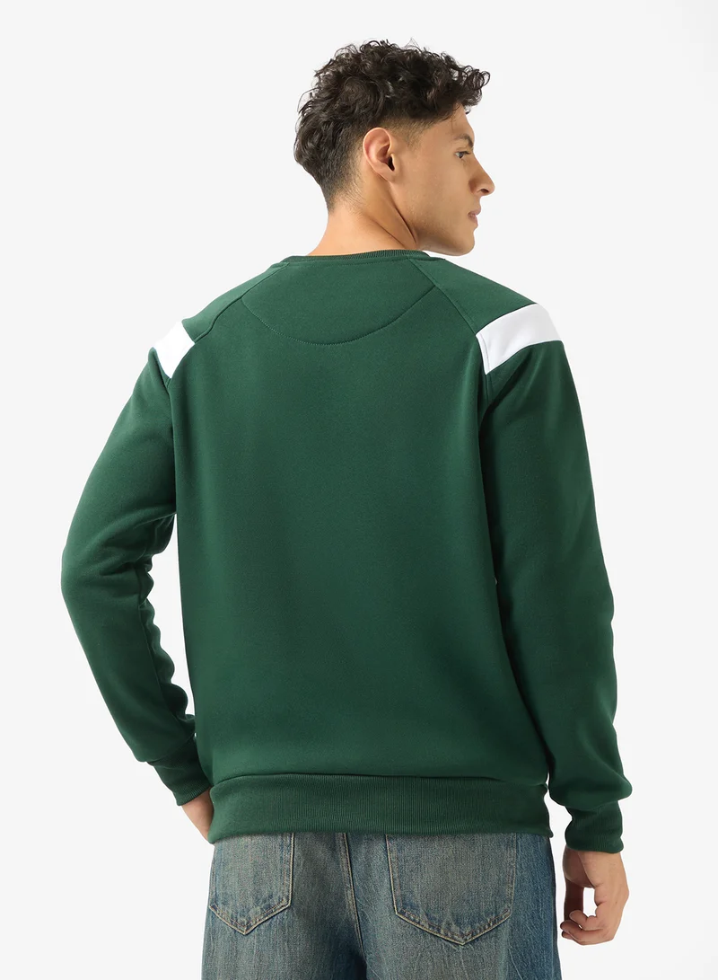 BRAVE SOUL Raglan Crew Sweatshirt