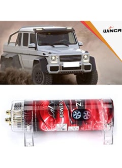 WINCA Car Audio Capacitor Fit for Systems Up to 2000W, 2 Farad Aluminum Alloy + ABS Car Audio Electric Power Capacitor 10‑16V DC  - Image 4