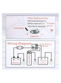 WINCA Car Audio Capacitor Fit for Systems Up to 2000W, 2 Farad Aluminum Alloy + ABS Car Audio Electric Power Capacitor 10‑16V DC  - Image 5