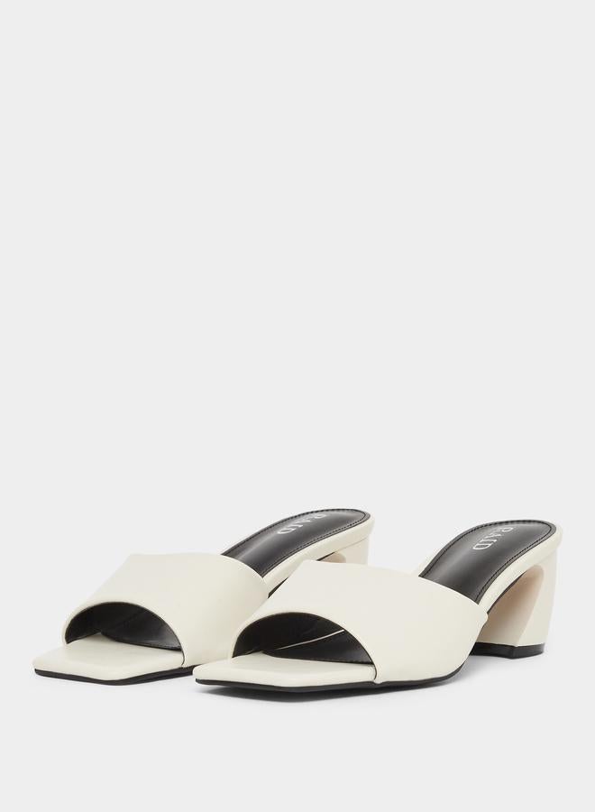 Raid Saanvi Block Heel Mules - Image 2