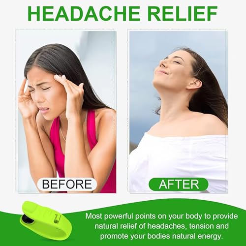 Kidultz (Pack of 1) Magnetic Acupressure Point Clip – Hand Stress Relief & Diabetes Management - Wearable Thumb Massager for Blood Sugar Control(Assorted Colour) - Image 5