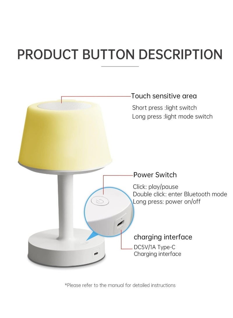 TIGER Table Lamp Quran Speaker – Muslim Bluetooth Speaker with Remote Control, Digital APP, 7-Color Night Light & LED Desk Lamp – Ideal for Ramadan Gifts, Kids’ Room, Home Decoration, Prayer & Islamic Learning - Image 4