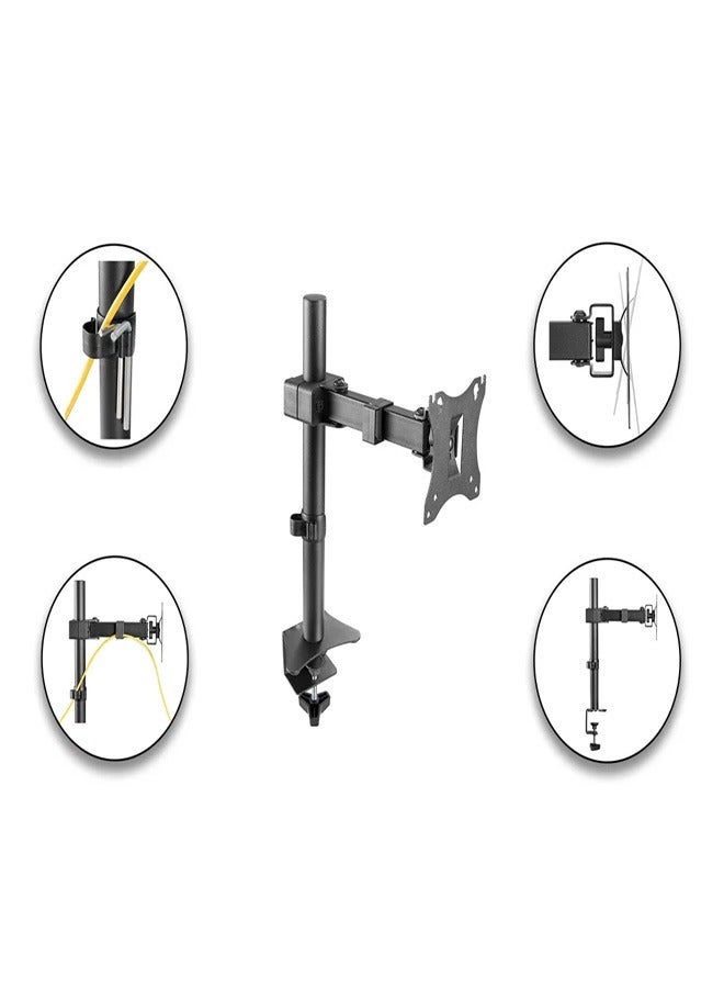 Skill Tech SH M0024T Articulating Desk Mount for 17"–32" Screens, VESA 100x100, Max Load Capacity 7kg - Image 2