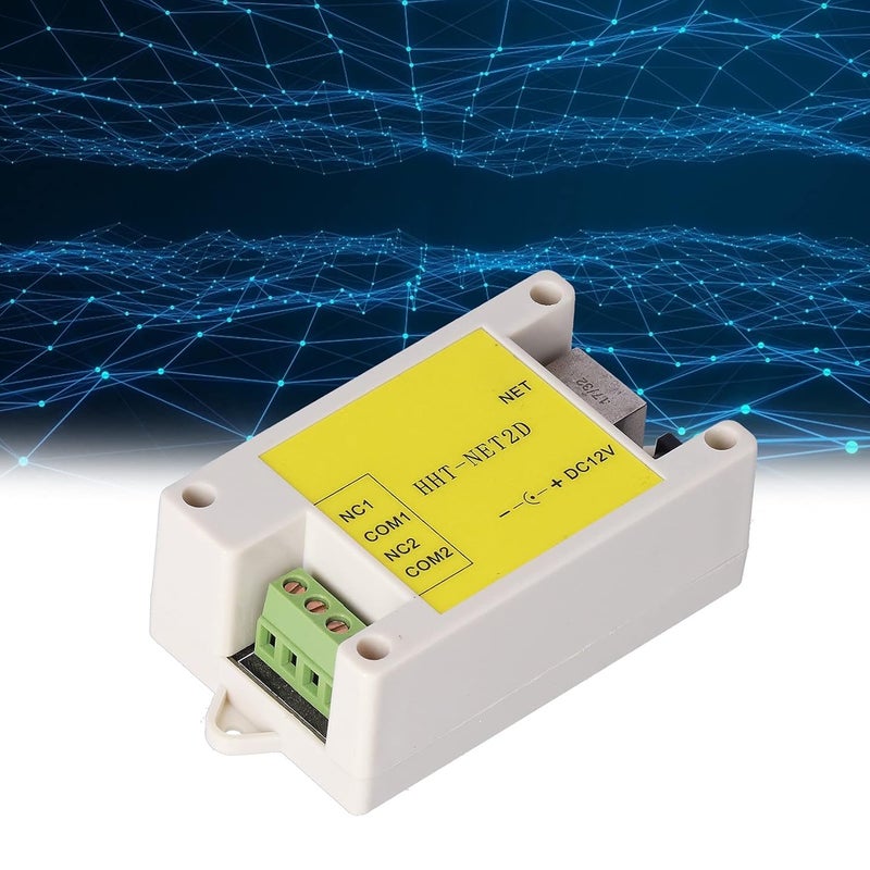 2 Channel AC 10A DC12V IP Network Relay Module for Router Monitor Power Control - Image 4