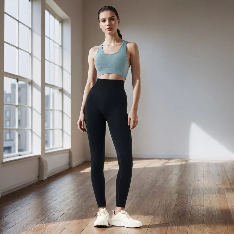 ADOT by Splash Textured Racerback Sports Bra