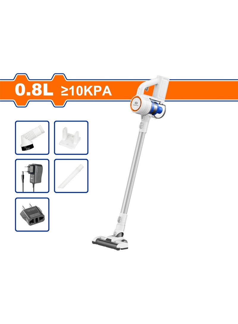WADFOW 22.2V Cordless Lithium-Ion Vacuum Cleaner WLV1502 – Portable Stick Vacuum with >10KPa Suction, 140W Motor, HEPA Filtration, 0.8L Dust Cup & Up to 40 Min Runtime for Home & Car Cleaning - Image 2