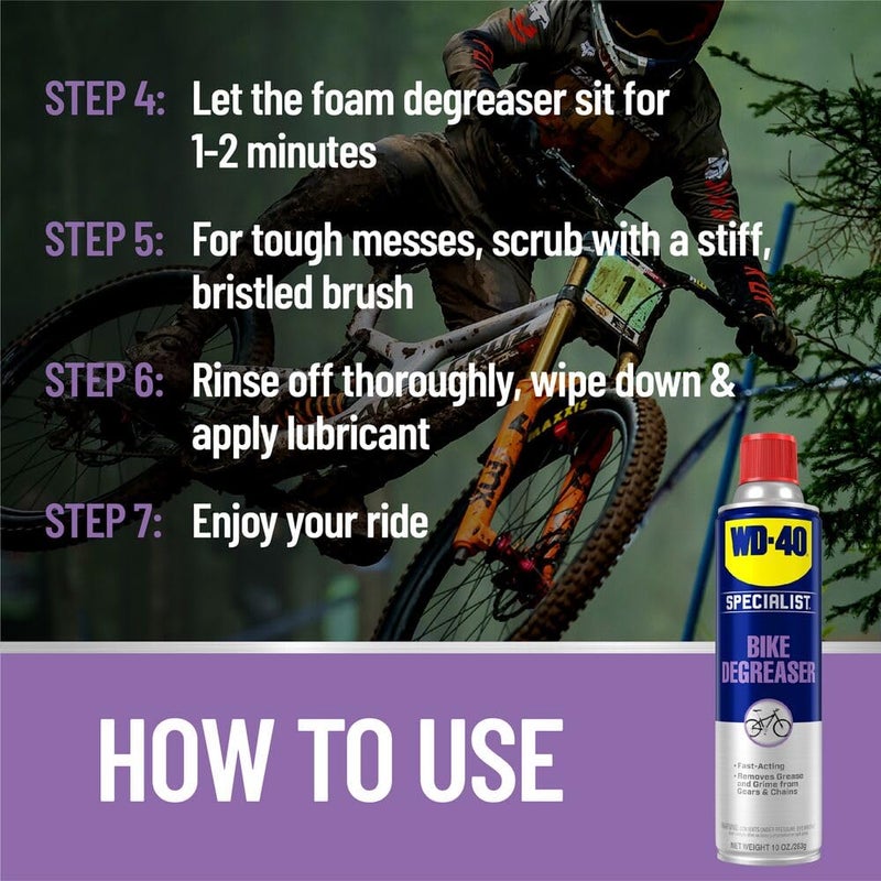 WD40 WD-40 Specialist Bike Degreaser , 10 OZ - Image 4
