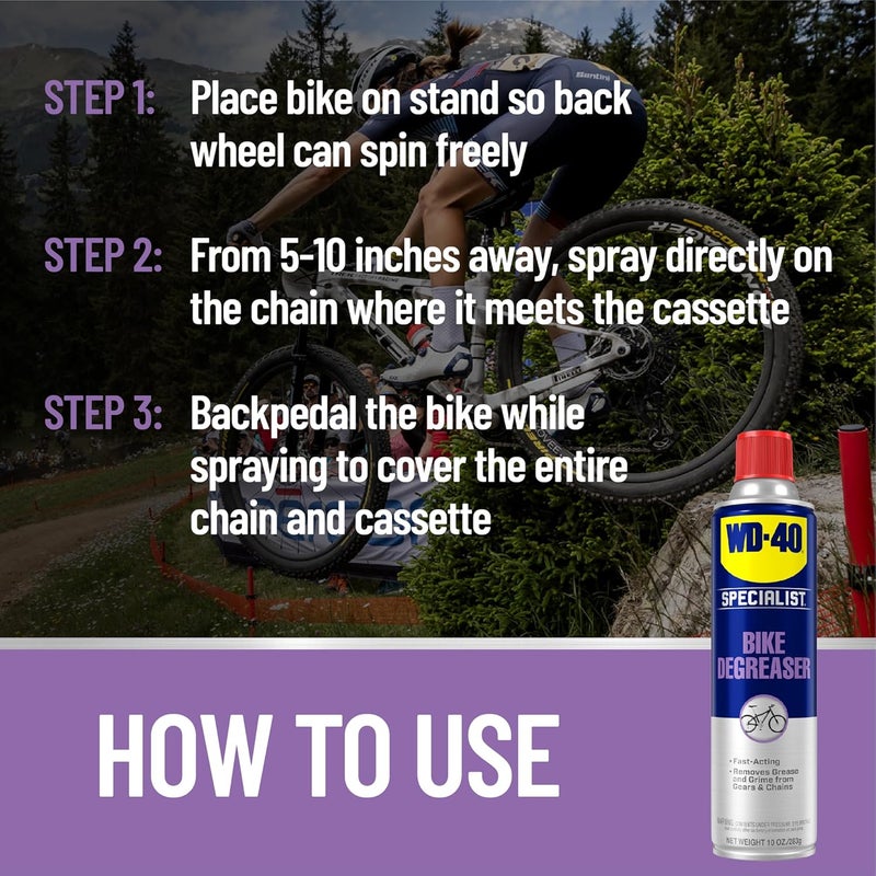 WD40 WD-40 Specialist Bike Degreaser , 10 OZ - Image 3