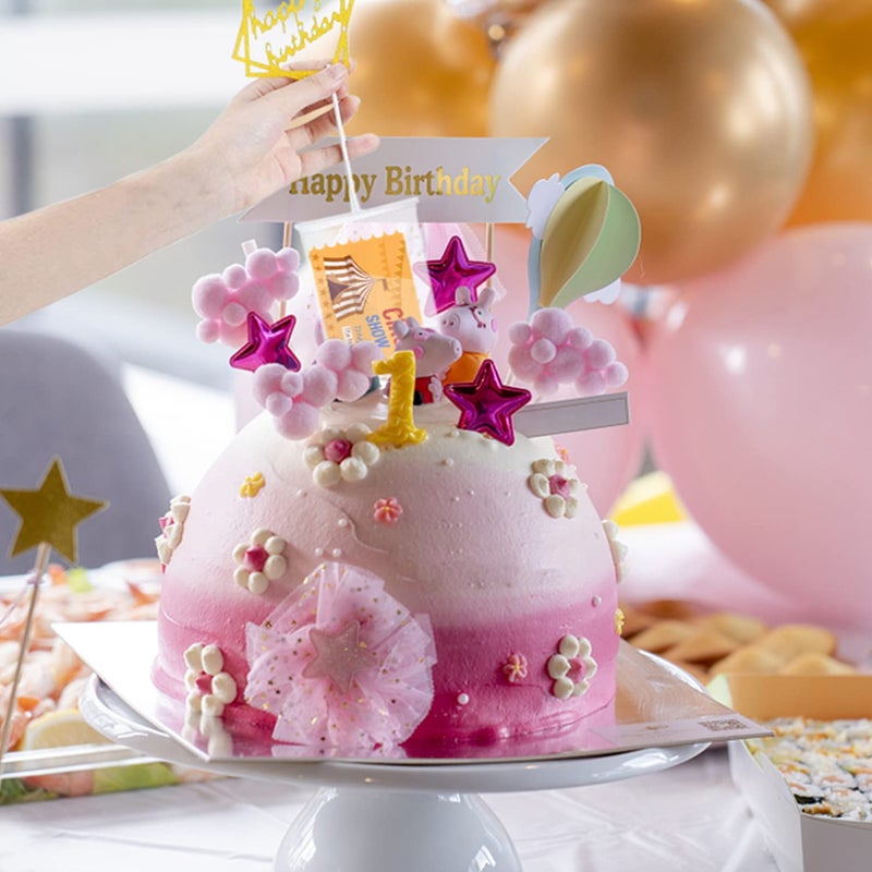 SIENON The Money Cake  Cake Money Box-Cake Money Pull Out Kit Includes 1Pc Clear Food-Contact Safe Box  1Pc Gold Cake Topper  20Pcs Pockets for Birthday Party Cake Decorations - Image 2