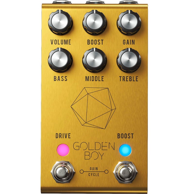 Jackson Audio Golden Boy Transparent Overdrive Guitar Effects Pedal (GOLDENBOY) - Image 5