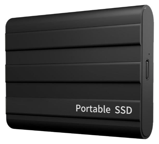 2TB Portable External SSD, 2000GB USB 3.1 High Speed Data Transfer, Computer Backup Drive Support Data Storage Transfer, USB C Mini Portable External Solid State Drive for PC/Laptop/Phones and More - Image 1