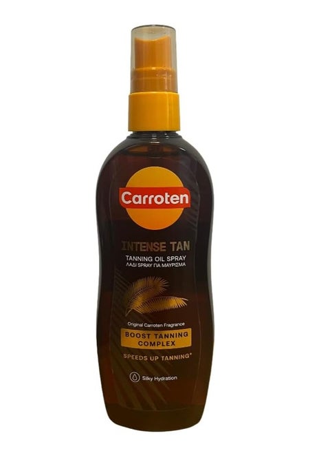Intense Tan Tanning Oil Spray Original Carroten Fragrance 150ml