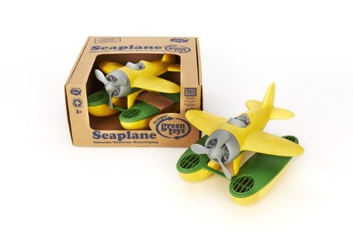 Green Toys طائرة مائية خضراء، صفراء - Image 4