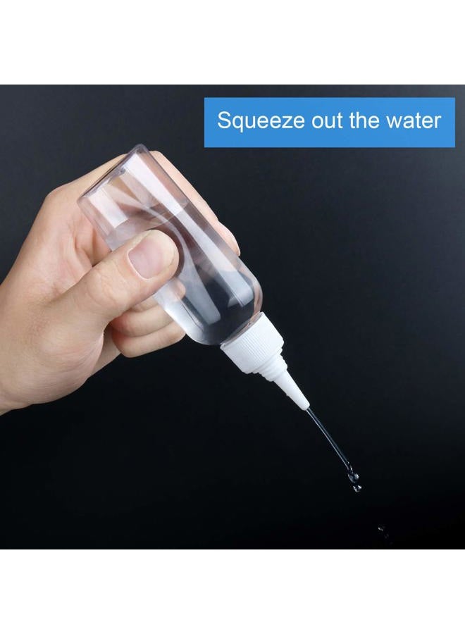 TrendBox 2oz / 60ml Plastic Bottle Pointed Mouth Top Cap for Essential Oils, Liquid - 12 Pack - Image 4