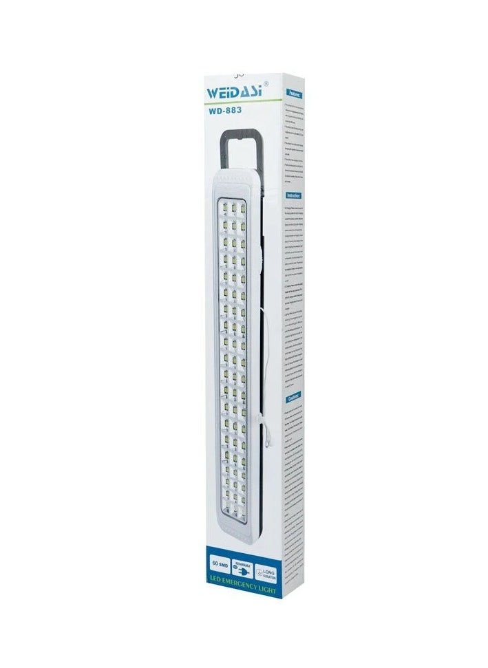 WEIDASI - LED Portable Outdoor And Indoor Energy Saving Rechargeable 3200mAh Emergency Light - Image 1
