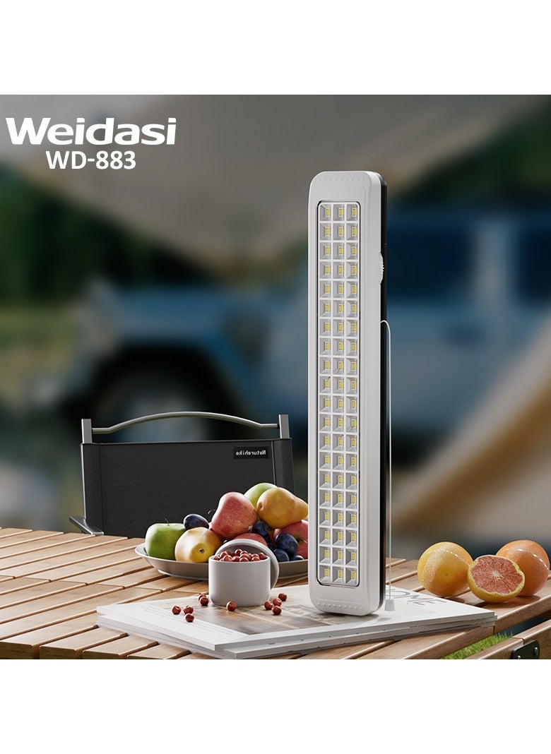 WEIDASI - LED Portable Outdoor And Indoor Energy Saving Rechargeable 3200mAh Emergency Light - Image 1
