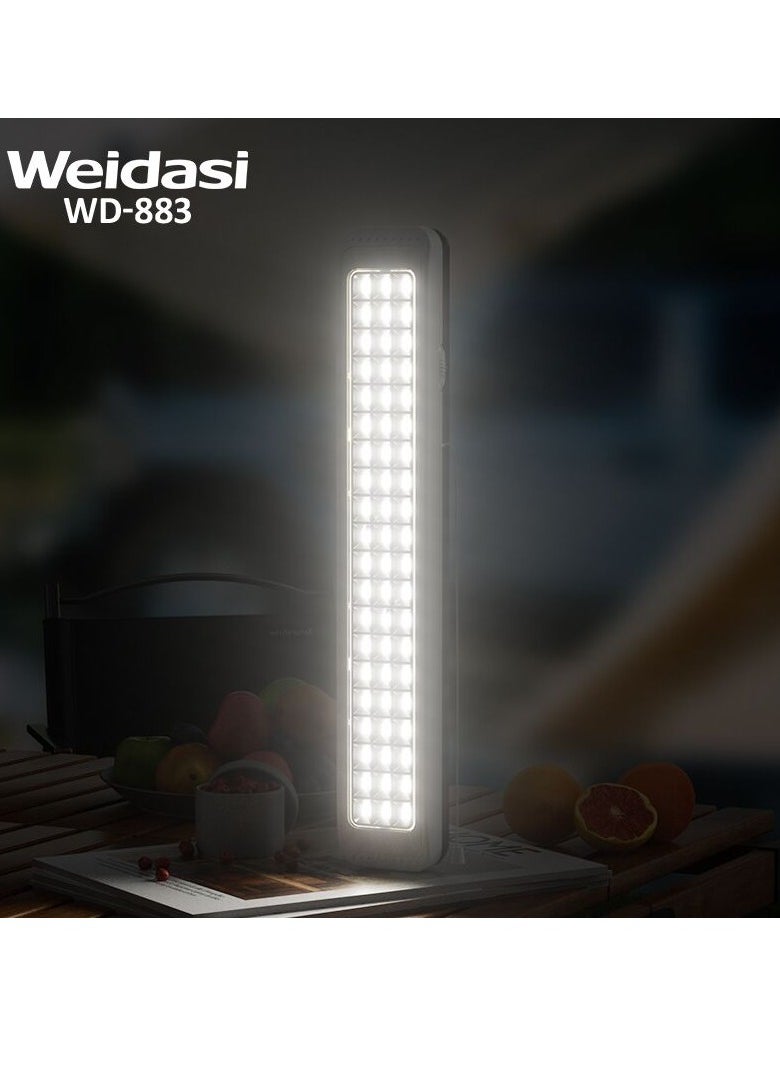 WEIDASI - LED Portable Outdoor And Indoor Energy Saving Rechargeable 3200mAh Emergency Light - Image 1