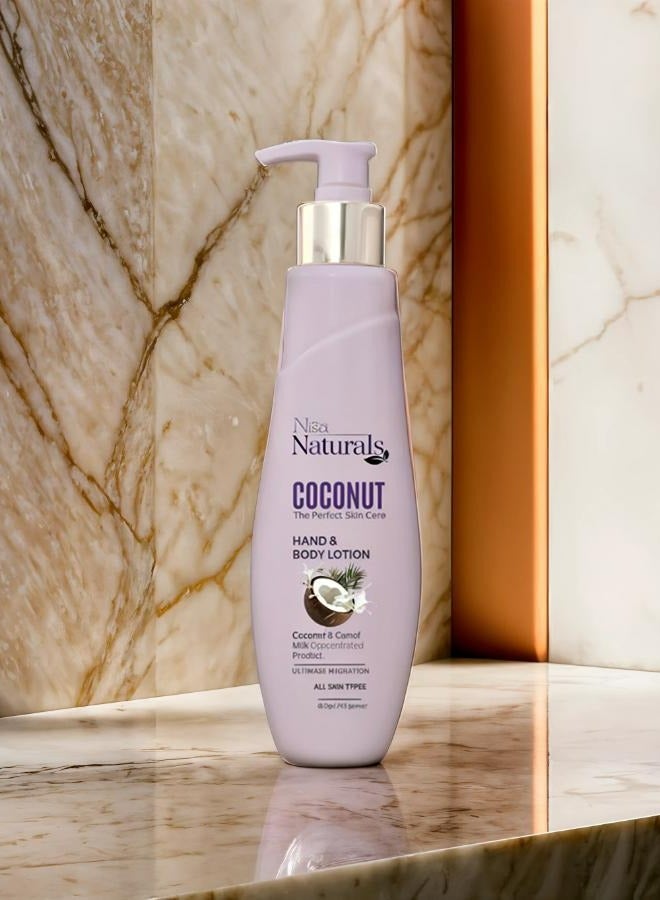 Nisa Hand And Body Coconut Lotion 200 ML