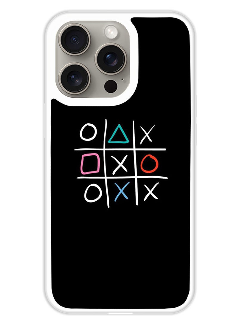 Theodor Protective Case Cover For APPLE IPHONE 15 Pro PS (2) (White Bumper) - Image 1