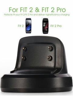 Y&D Charger for Gear Fit 2, Replacement USB Charging Dock Cradle Cable Samsung Fit2 Pro SM-R365 SM-R360 (Black)  - Image 1
