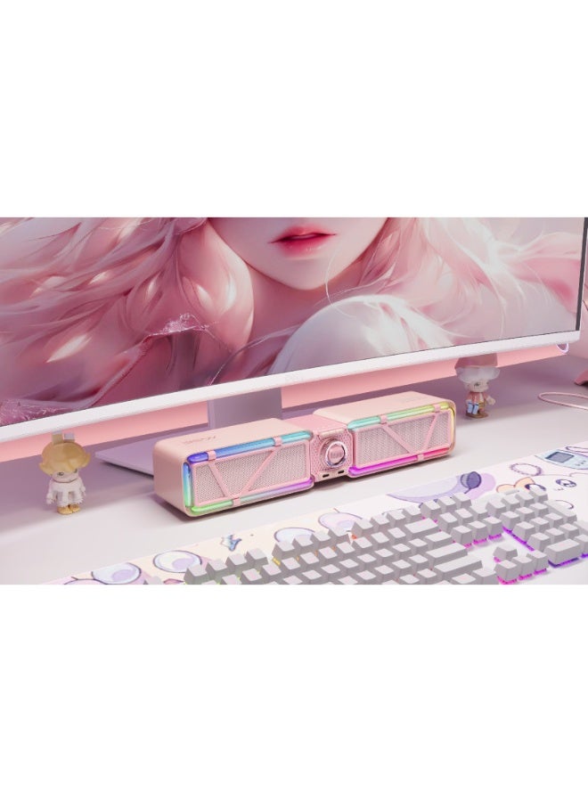 ديفوم D-Base Portable Speaker (Pink) - Image 5