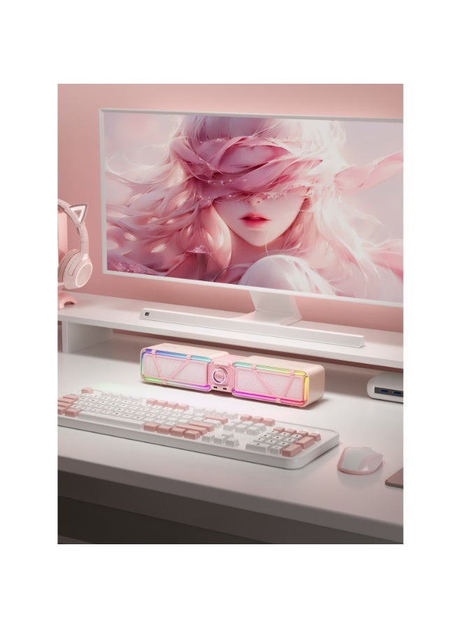 ديفوم D-Base Portable Speaker (Pink) - Image 4