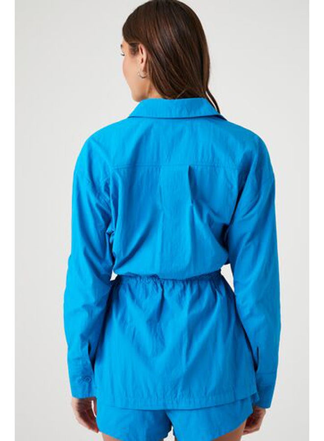 FOREVER 21 Drawstring Utility Jacket - Image 2