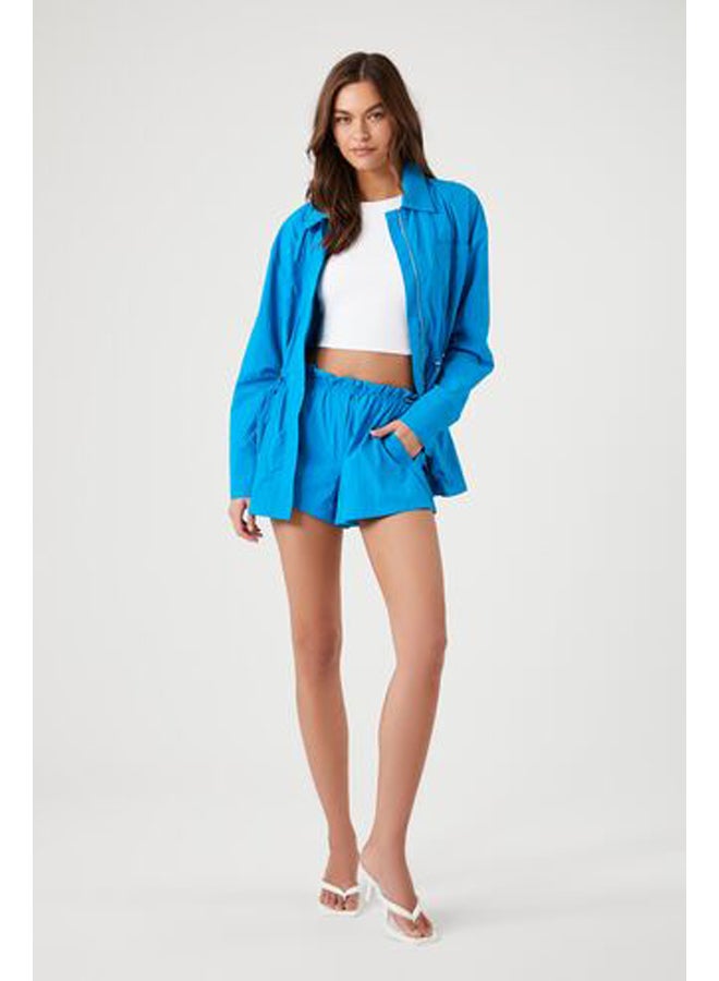 FOREVER 21 Drawstring Utility Jacket - Image 3