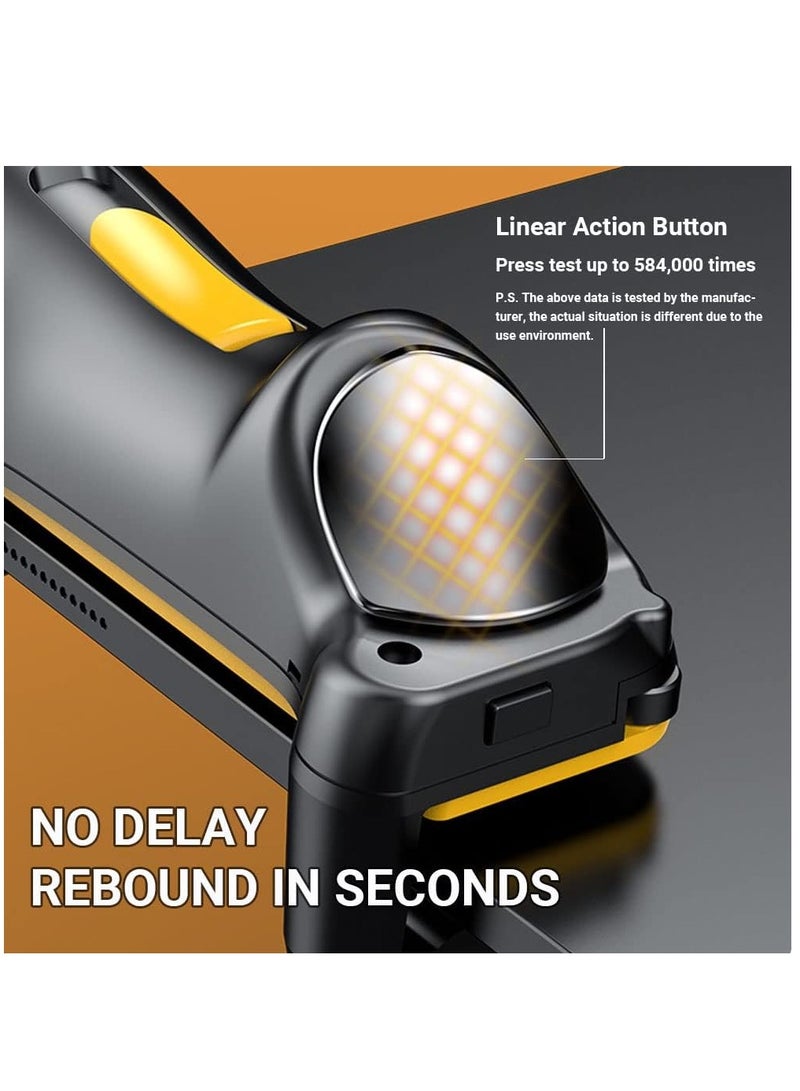 وحدة تحكم بالعاب الفيديو الخاصة بلعبة PUBG  لاجهزة ايباد والتابلت مع ست اتجاهات للاطلاق 24 ضربة متتالية كحد اقصى، كبسات 6/12/18/24، حساسية عالية، دقة عالية، ازرار اطلاق النار - Image 5