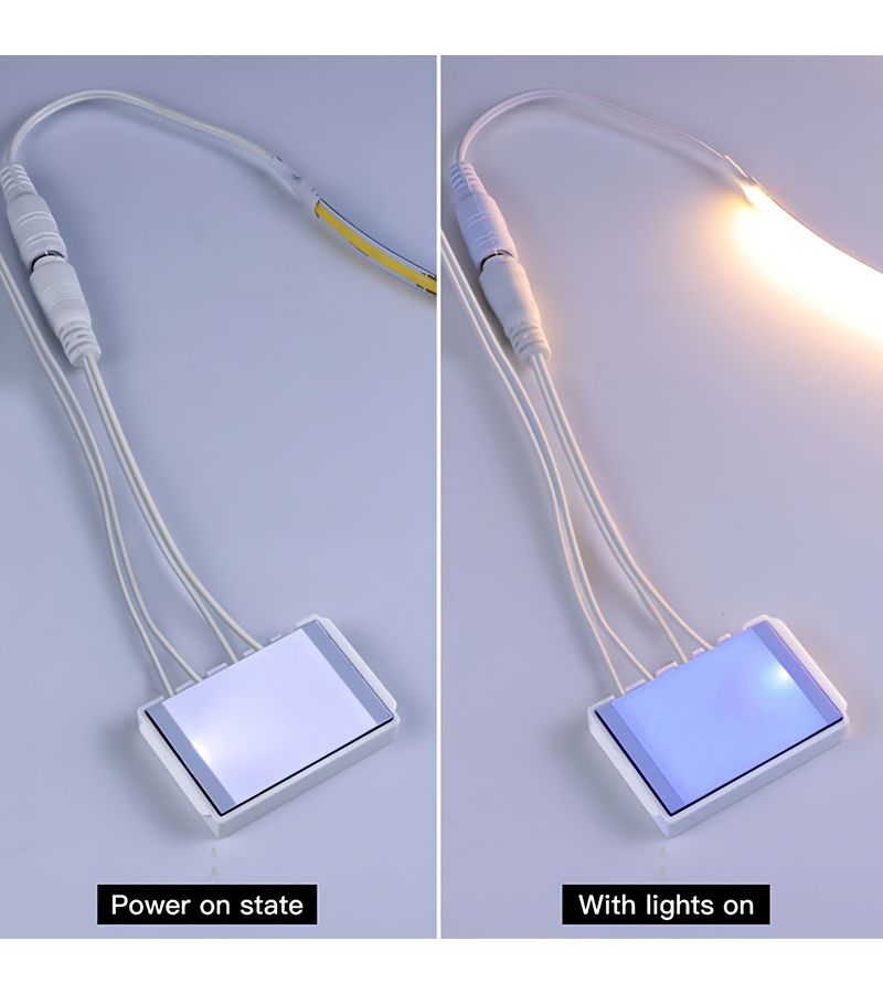DC5 24V Bathroom Mirror LED Dimmer Touch Switch Smart Sensor Touch Control FTS A03W For Acrylic Panel Glass Lights Mirror Backlight Decoration Concealed Mount 60W - Image 5
