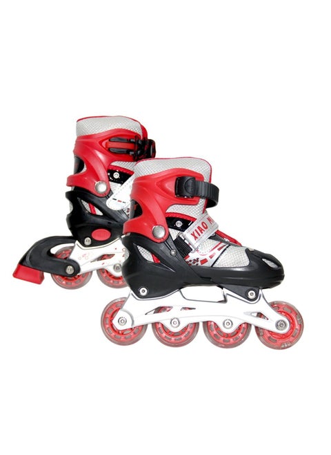 4-Wheel Patinag LED Fully Flash Roller Skates Shoes XS