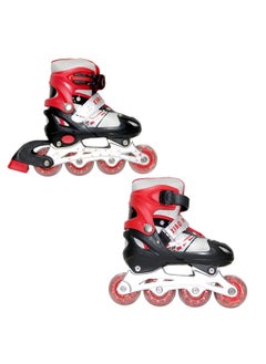 AGD 4-Wheel Patinag LED Fully Flash Roller Skates Shoes XS  - Image 2