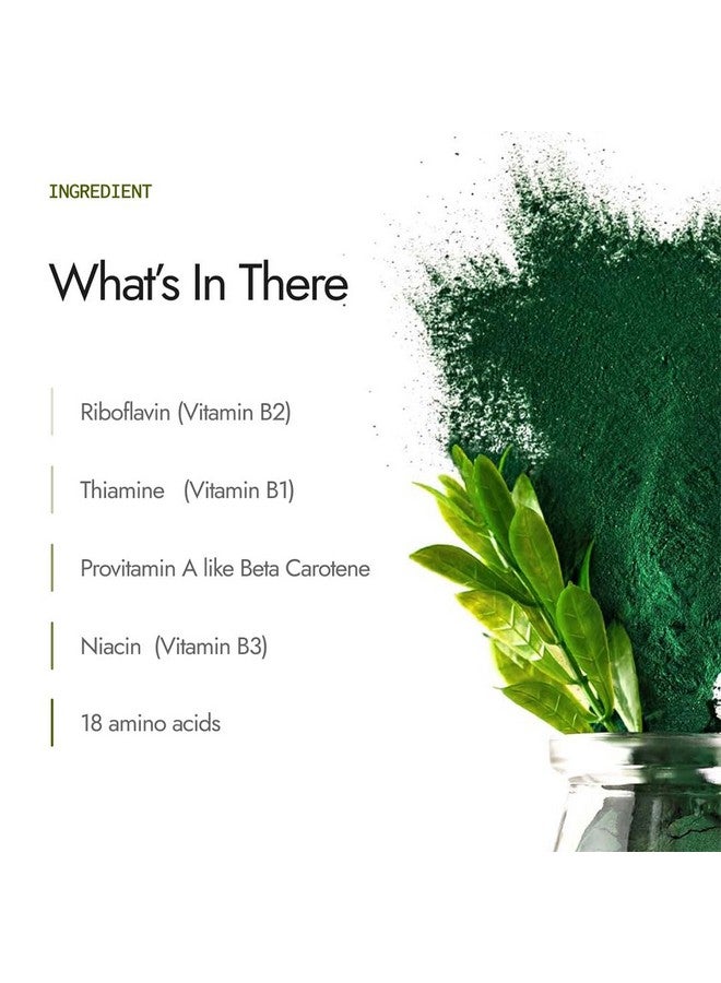 Kapiva Spirulina Capsules |120 Capsule| Contains 60% Protein | Boost Your Immunity | Free from Preservative & Pesticides | Spirulina Tablet - Image 3