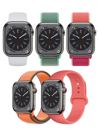 Pink/Grey/Greeen/Red/Orange
