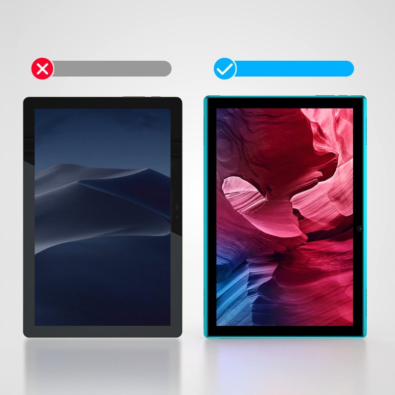 ZZB 2 Pack Screen Protector Tablet, HD Anti-Scratch Tempered Glass Tablet Protective Film for ZB10 and YQ10S 10.1IN Tablets, 9H Hardness, No Bubble, Easy to Apply. - Image 5