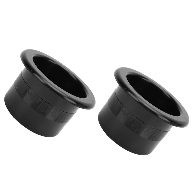 2PCS 2.7in Cup Holder Insert ABS Plastic Universal Fit Easy To Clean for RV Boat Car Sofa Golf Cart - Image 1