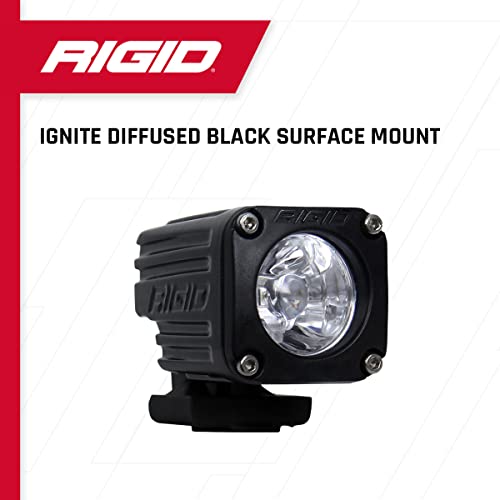 Rigid Industries 20531 Black Surface Mount (Ignite LED Diffused), One Size - Image 3