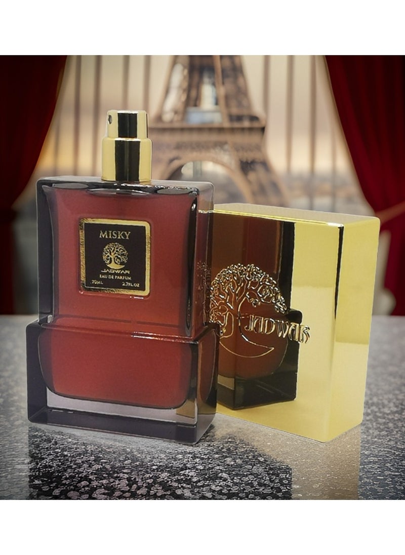 JADWAR - This is a musky perfume by Jadwar with a 70ml capacity. - Image 1